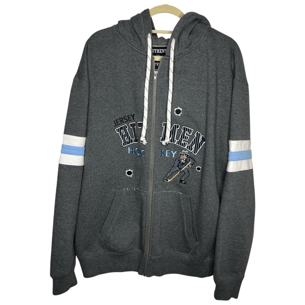 Ice Vault Apparel Hoodie Men's XL Embroidered Super Heavy Jersey Hitmen Hockey